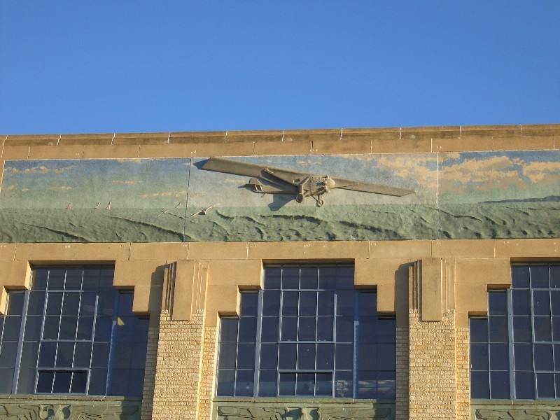 This is the Wichita Air Museum, the original airport terminal 