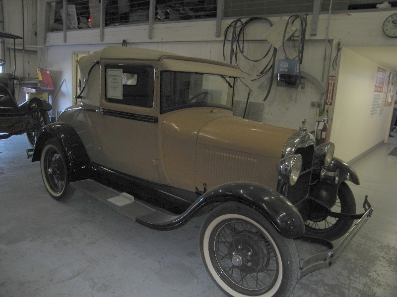 Kenny Doona's dad was a classic car collector. This is one of the cars 