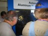 A new attraction was a automated wheel polishing machine 