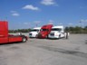 Lining up the truck for the big group shot 