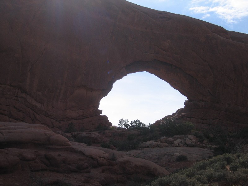 North Window Arch