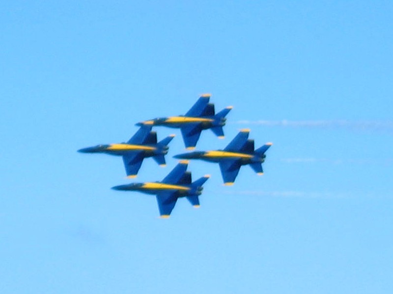 The Number 1-4 planes in precision maneuvers