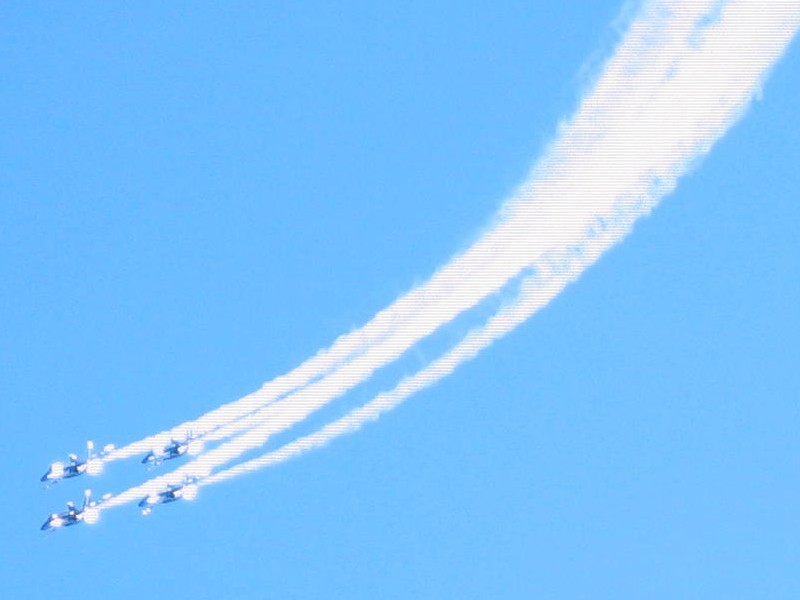 The Number 1-4 planes in precision maneuvers