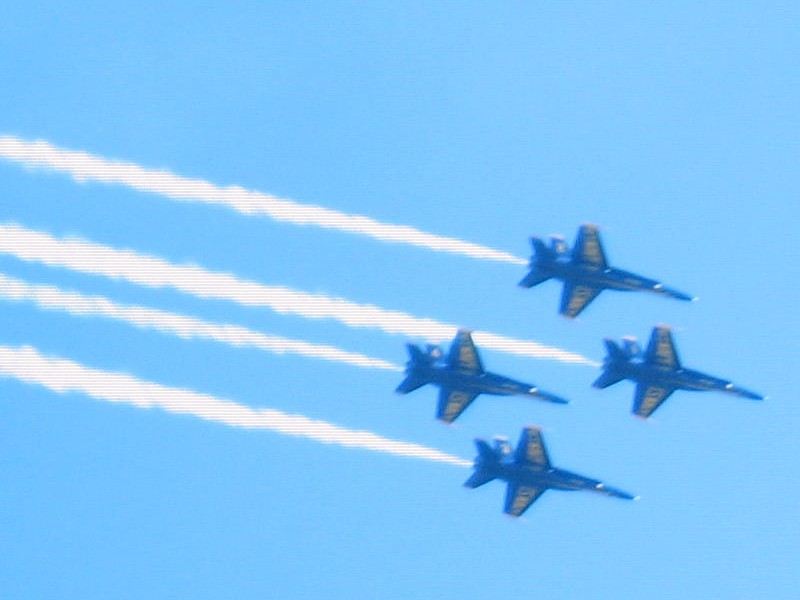 The Number 1-4 planes in precision maneuvers