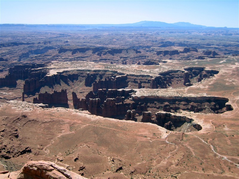 It looks like the land was ripped open