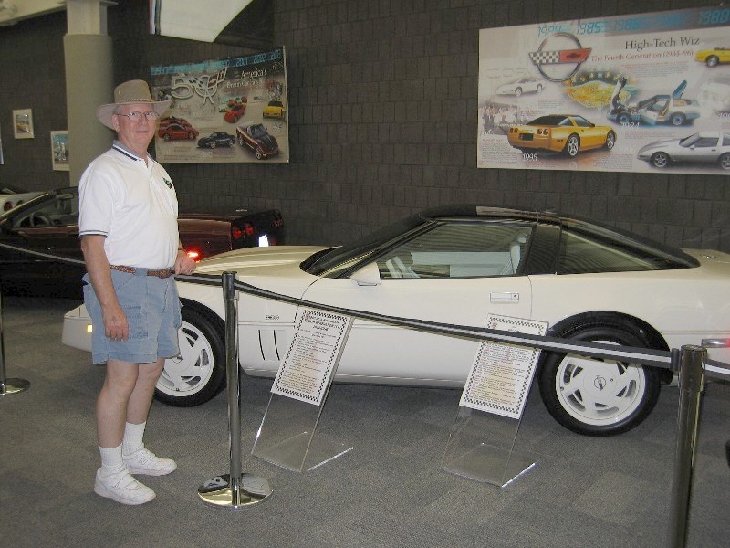 The C4 Vette is Mark's favorite style 