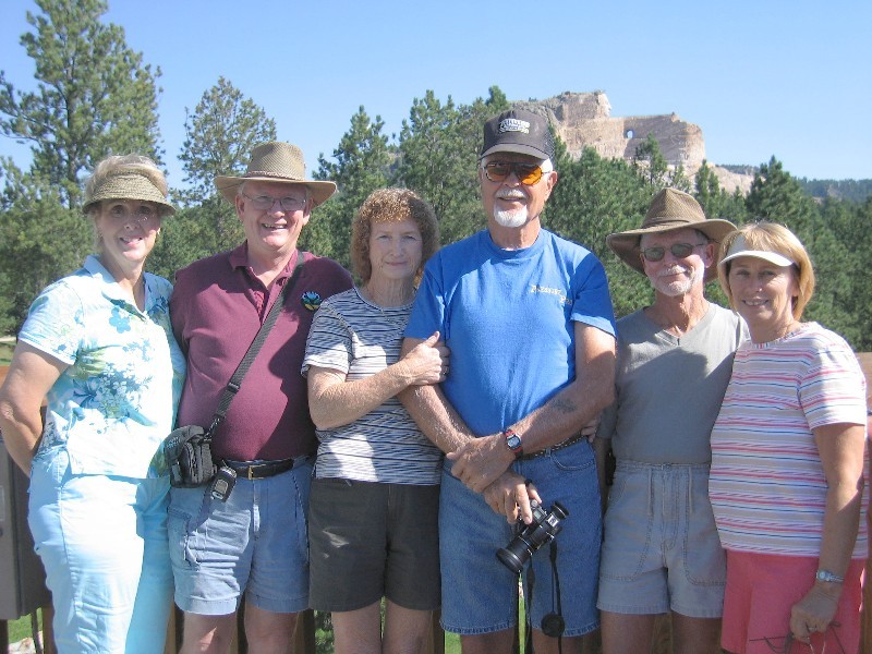 Dale & Mark, Pat & Mike McFall, Larry & Linda Moore 