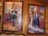 Some paintings of the Sculptor Korczak Ziolkowski's family members who still operate the Memorial. 