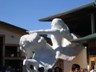 The sculpture, as well as the Memorial is in 3D. 