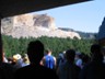 Waiting for the blasting on the Memorial. 