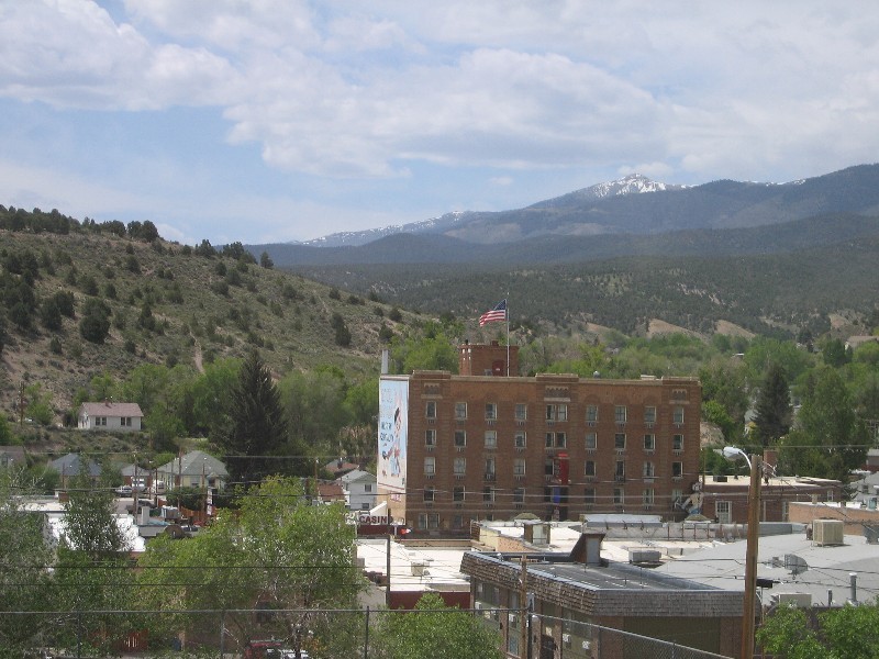 Hotel Nevada, tallest building iin Nevada when opened