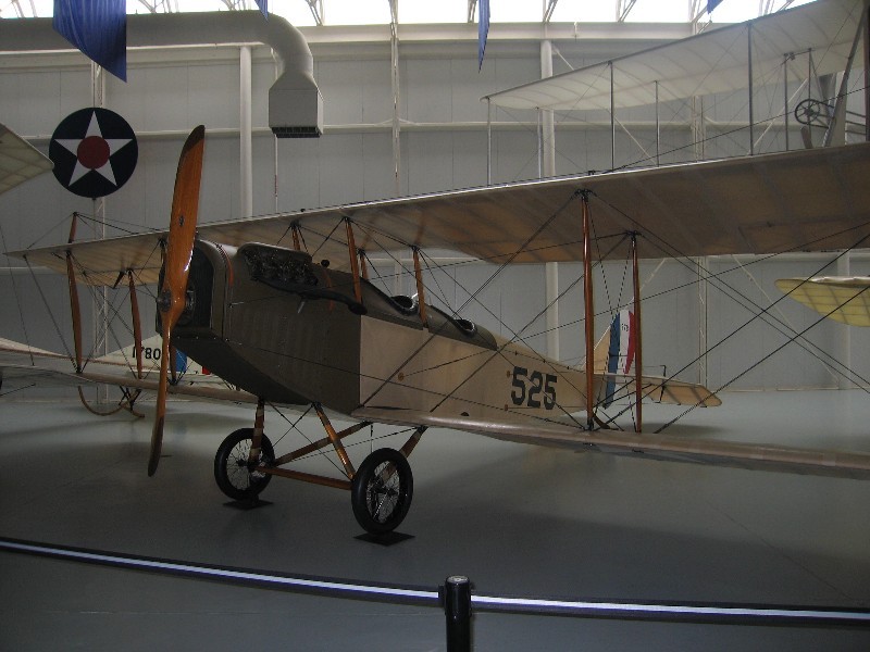 The Curtiss JN-4D 'Jenny' was an early trainer. 