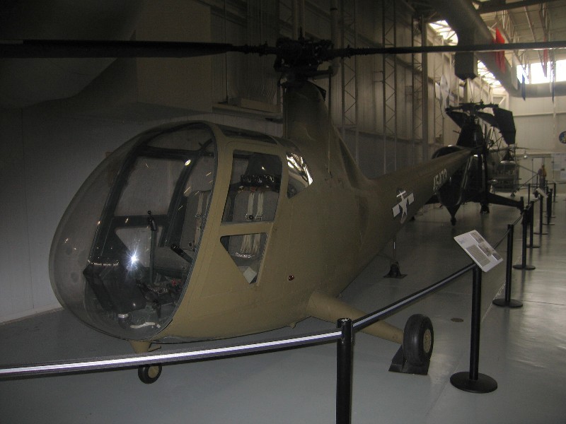 The Sikorsky R-6 was the helicopter that Igor Sikorsky felt was the end of the small helicopter. After that, they started to get big. 