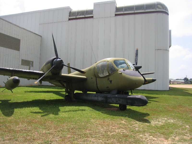 The OV-1 Mohawk was an observation aircraft. Mark worked on OV-1 propellers in Germany. Some Mohawks were armed in Viet Nam until the Air Force complained. 
