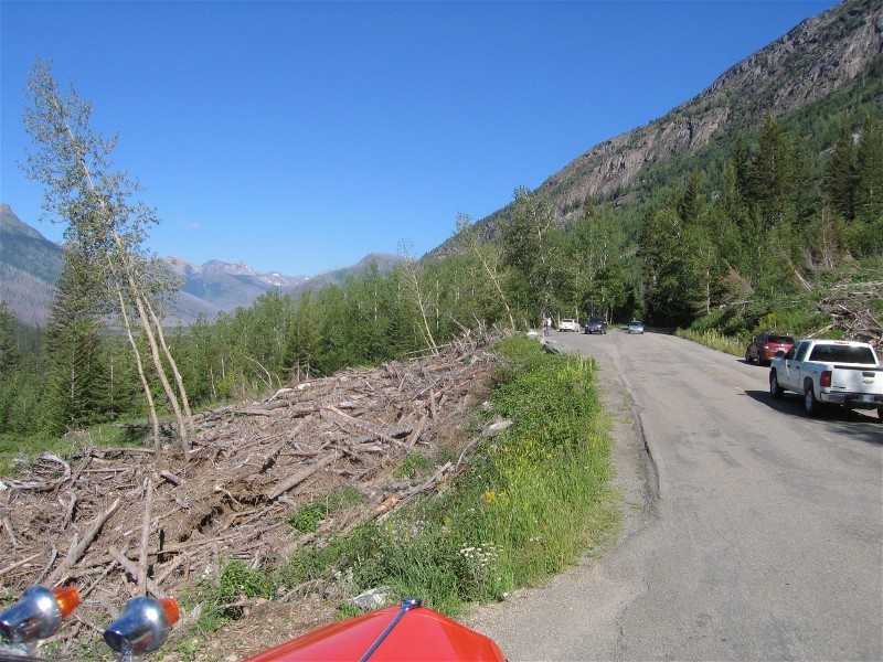 The effects of an avalanche flow from an avalancehe plume