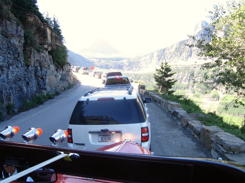 Waiting for the construction 