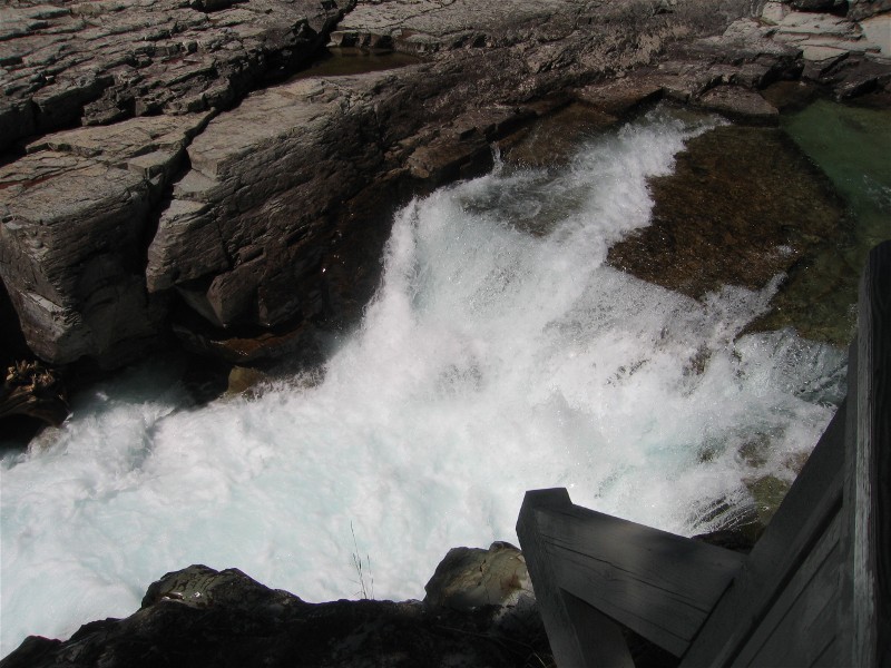 Dancing waters on McDonald Creek
