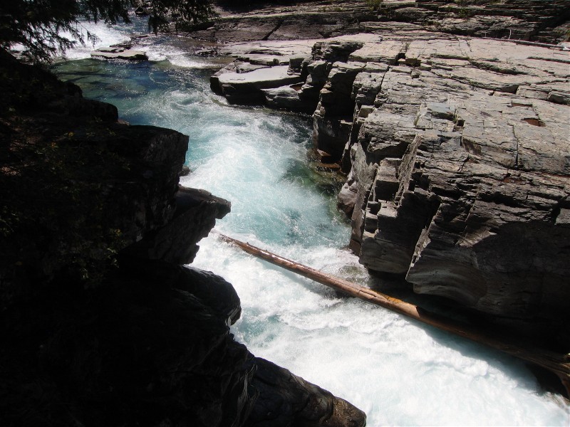 Dancing waters on McDonald Creek