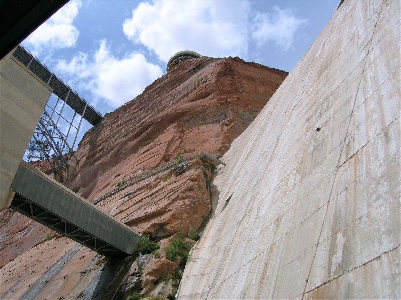Visitor Center from the Power Plant
