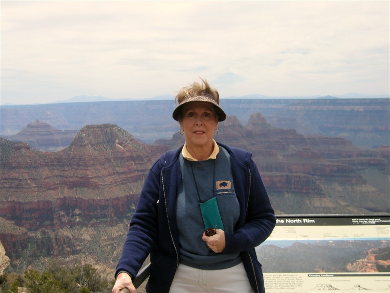 Dale at the tip of the Bright Angel Trail