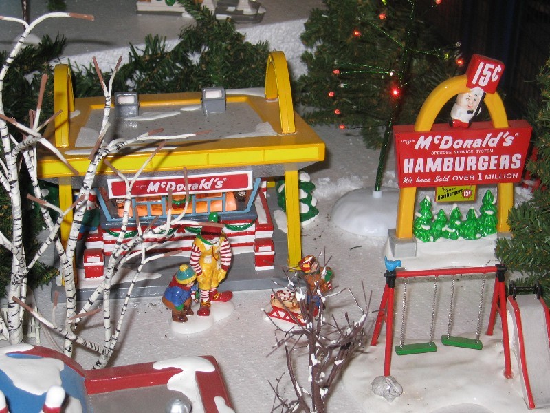 The original Golden Arches of McDonald's.