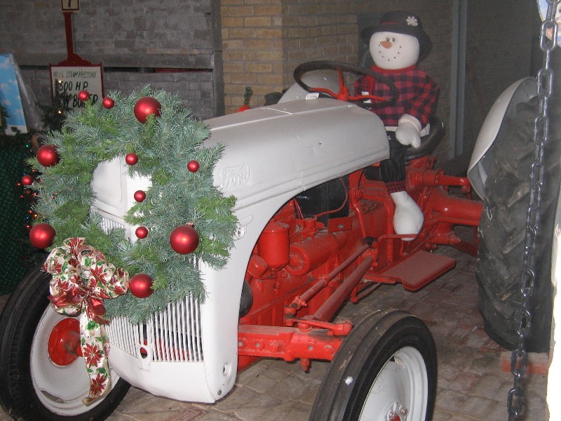 An antique Ford tractor used in the Rio Grande Valley.