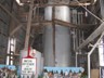 The water being feed into the boilers was softened with salt to reduce calcium buildup in the boiler tubes.