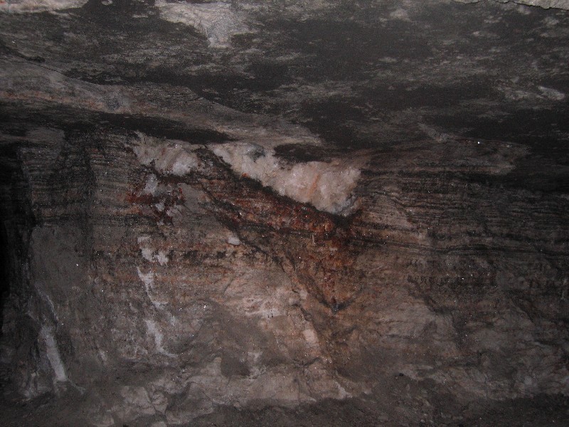 This is salt that melted in water and then evaporated, leaving pure salt behind.