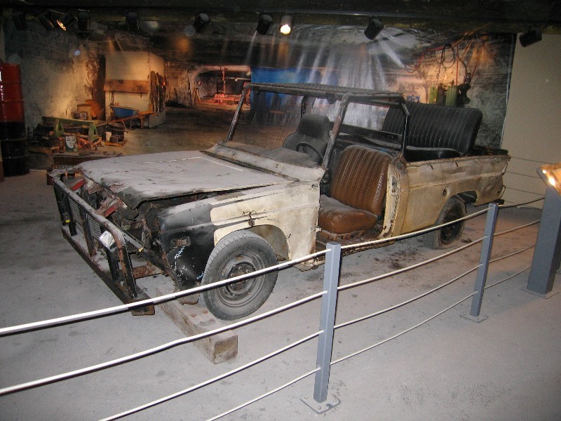 Another reconstructed mine vehicle 