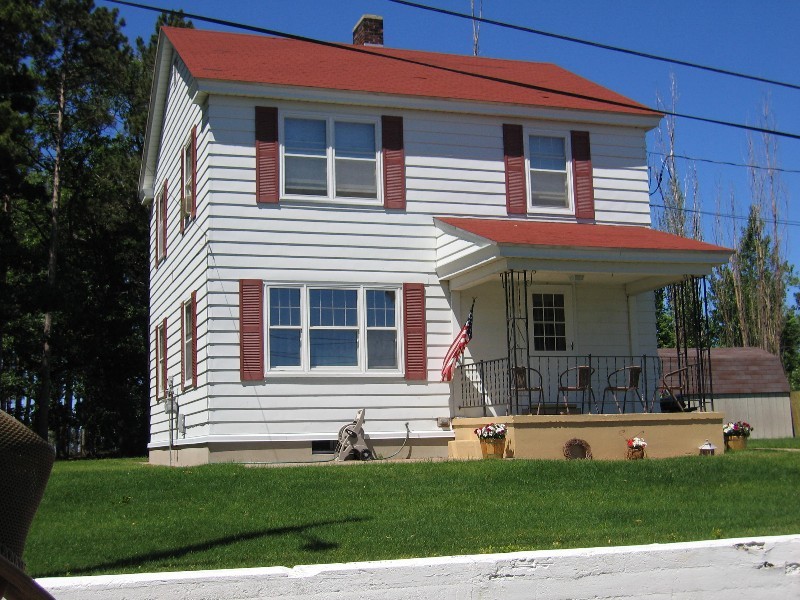 The quarters for the Marquette Coast Guard base commander