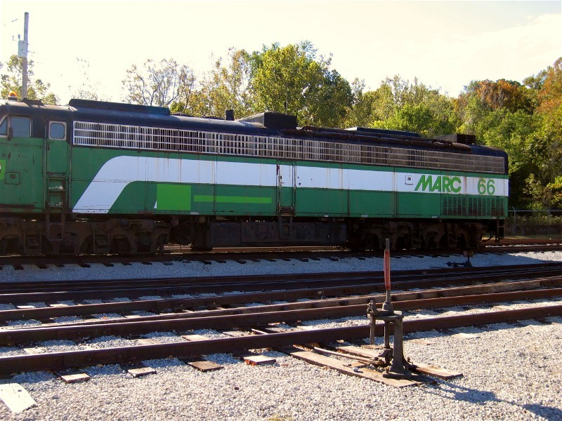 Maryland MARC Diesel 