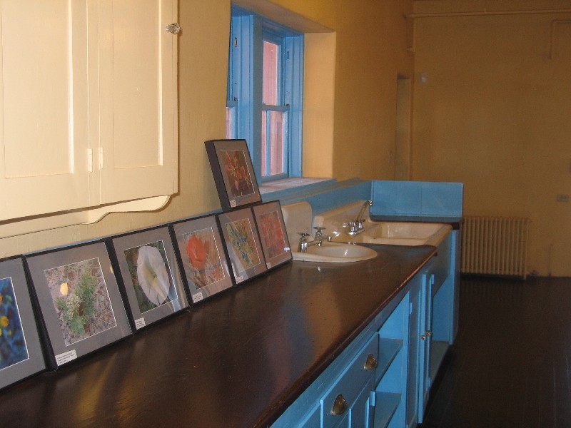 In the Painted Desert Inn.