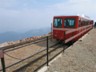 The Cog Train parked at the summit. 