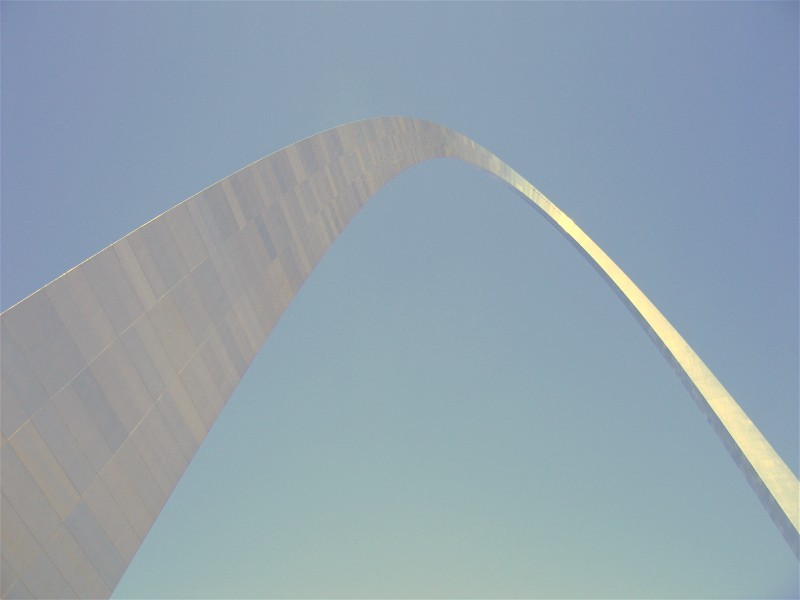 A favorite view of the Arch from underneath