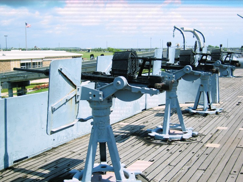 Anti-aircraft machine guns