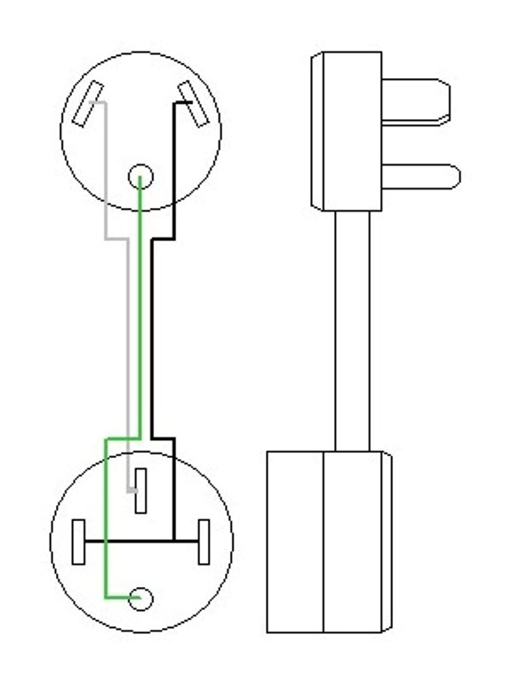 conexion de 30 amp rv receptacle wiring 120v