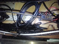 Underdash power strip