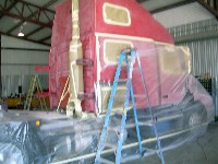 Red Rovercolor change paint Job