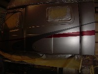 Red Rovercolor change paint Job