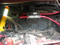 Mounted fuse block