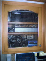 Screened door