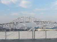 Interesting bridge over the channel